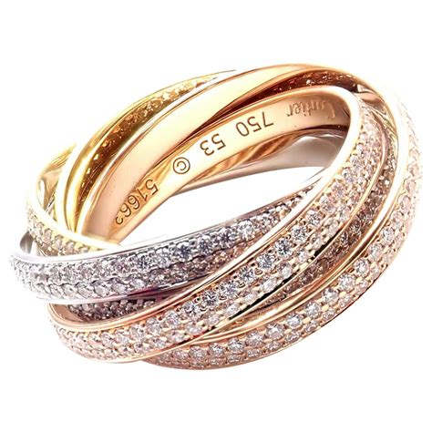 cartier trio ring|cartier trinity ring buy online.